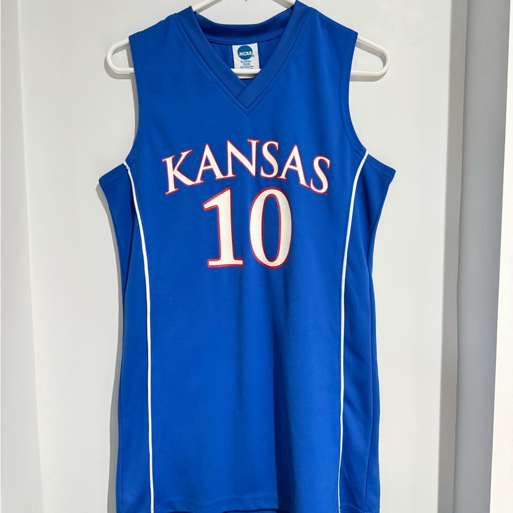 NCAA Blue Kansas Women's Jersey